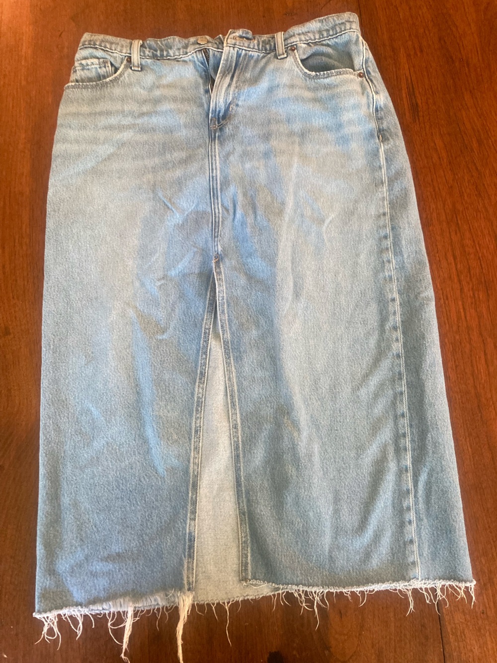 Old Navy Denim Midi Skirt